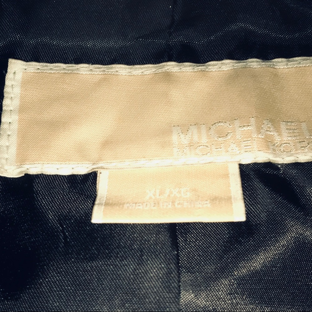 New Michael Michael Kors Moto Leather Jacket - Picture 6 of 6